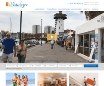 Vistalegrerentals.com(Vacation Rentals in Puerto Vallarta) Screenshot