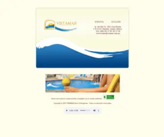 Vistamar.com.mx(VISTAMAR Hotel & Bugalows) Screenshot