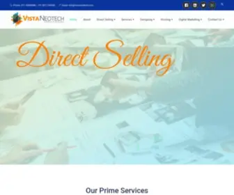 Vistaneotech.com(Direct Selling Consultant) Screenshot