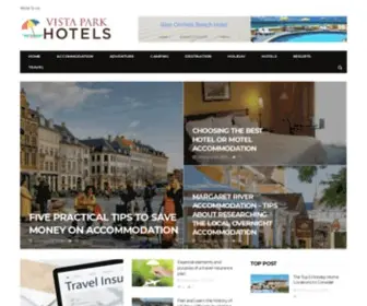 Vistaparkhotels.com(Travel & Hotels) Screenshot