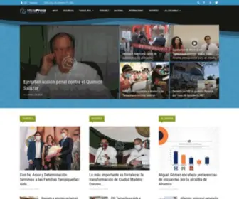 Vistapress.com.mx(Vista Press Noticias) Screenshot
