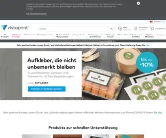 Vistaprint.ch(Vistaprint) Screenshot