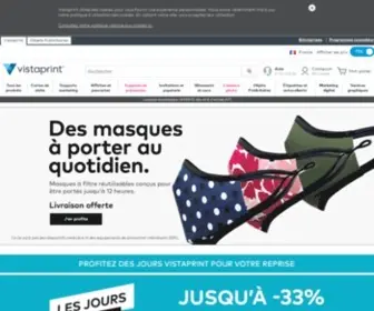 Vistaprint.fr(VistaPrint imprimerie en ligne) Screenshot