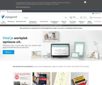 Vistaprint.nl(Vistaprint nederland online drukwerk) Screenshot