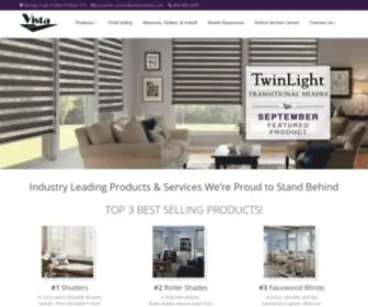 Vistaproducts.com(Our Company) Screenshot