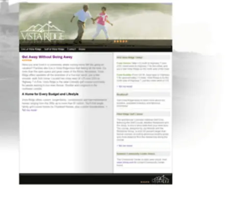 Vistaridge.net(Vista Ridge) Screenshot