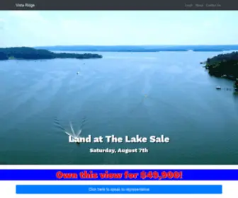 Vistaridgetn.com(Vista Ridge) Screenshot