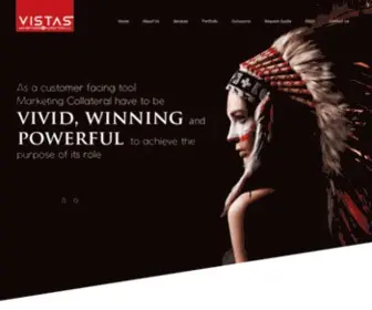 Vistasad.com(Creative Advertising) Screenshot