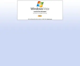 Vistasimulator.com(Windows Vista Simulator) Screenshot