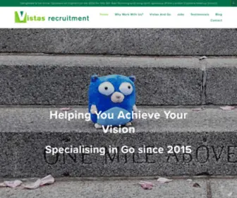 Vistasrecruitment.com(Specialists in Golang Recruitment across Europe since 2015) Screenshot