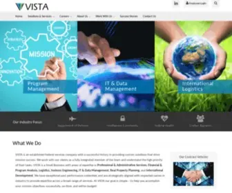 Vistatsi.com(VISTA Technology Services) Screenshot