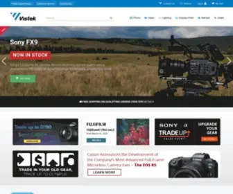 Vistek.com(Vistek is Canada's Camera Store) Screenshot