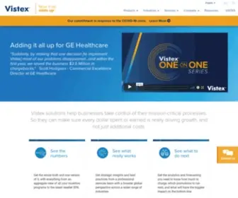 Vistex.com(Vistex, Inc) Screenshot