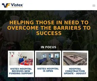 Vistexfoundation.org(Vistexfoundation) Screenshot