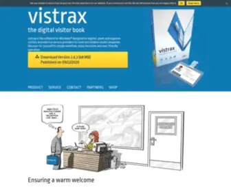 Vistrax.com(Vistrax is the software for Windows®) Screenshot