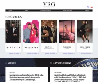 Vistulagroup.pl(VRG S.A) Screenshot