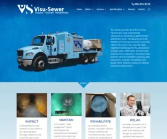 Visu-Sewer.com(Home) Screenshot