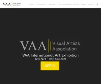 Visual-Artists.org(Visual Artists Association) Screenshot