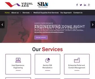 Visual-Axis.com(Visual Axis) Screenshot