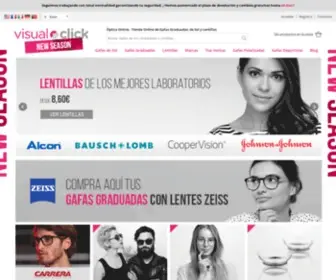 Visual-Click.com(Óptica Online) Screenshot