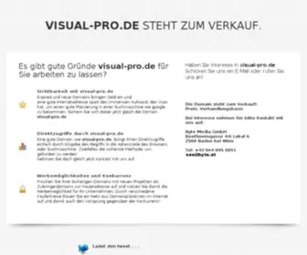 Visual-Pro.de(Visual Pro) Screenshot