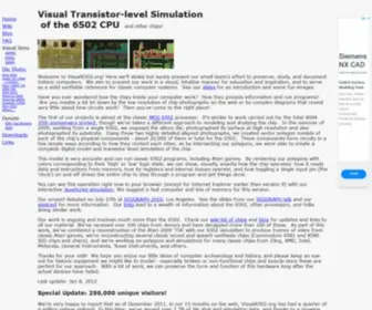 Visual6502.org(Visual 6502) Screenshot
