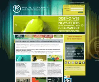 Visualconcept.com.ar(Visualconcept) Screenshot