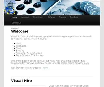 Visualaccounts.com(Visual Accounts) Screenshot