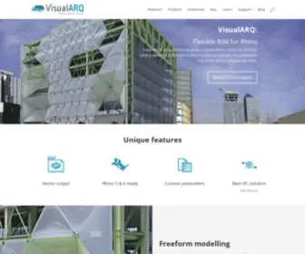 Visualarq.com(Home) Screenshot