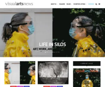 Visualartsnews.ca(The only magazine dedicated to visual art in Atlantic Canada) Screenshot