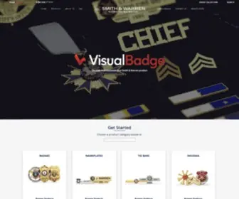 Visualbadge.com(Smith & Warren®) Screenshot