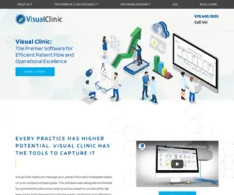 Visualclinic.com(Patient Flow Software for Healthcare Providers) Screenshot