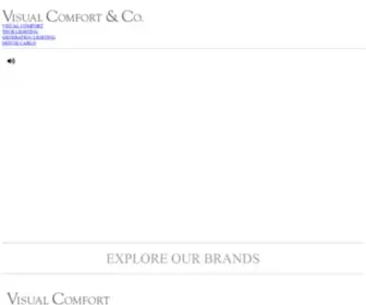 Visualcomfortco.com(Visual Comfort & Co) Screenshot