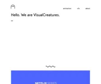 Visualcreatures.com(Visual Creatures) Screenshot