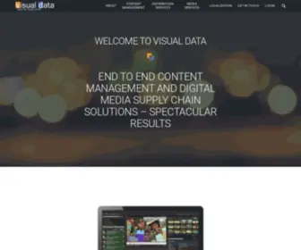 Visualdatamedia.com(Visual Data) Screenshot