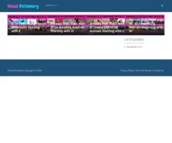 Visualdictionary.org(Visual Dictionary) Screenshot