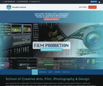 Visualdoschool.co.ke(School of Creative Arts) Screenshot