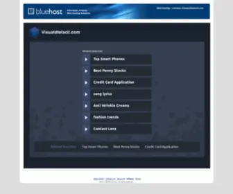 Visualdtefacil.com(Welcome) Screenshot