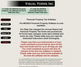 Visualforms.com(Visual Forms) Screenshot