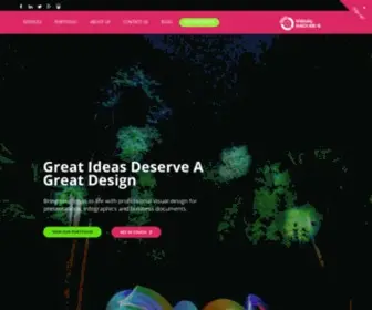 Visualhackers.com(Bring your ideas to life) Screenshot
