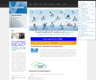 Visualhr.com(Cloud Visual Payroll) Screenshot