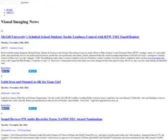 Visualimagingnews.com(Visual Imaging News) Screenshot