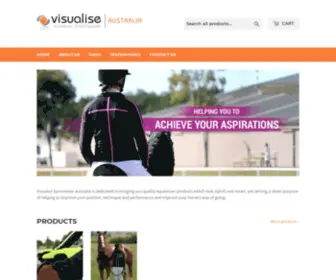 Visualisesportswear.com.au(Visualise Sportswear Australia) Screenshot