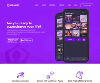 Visualize-Your-Dreams.com(Visualize) Screenshot