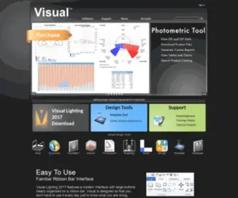 Visuallightingsoftware.com(Visual) Screenshot