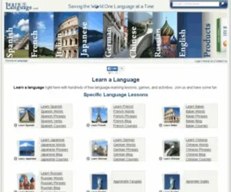 Visuallinklanguages.com(Learn a Language) Screenshot