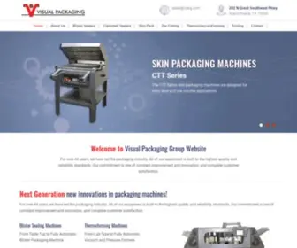 Visualpackaging.com(Packaging Machine Manufacturer) Screenshot