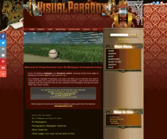Visualparadox.com(Visual Paradox Free 3D Wallpaper & Facebook Covers) Screenshot