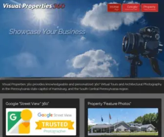 Visualproperties360.com(Visual Properties 360) Screenshot