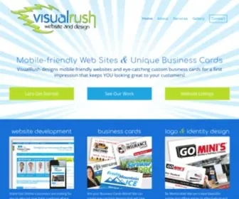 Visualrush.com(VisualRush website & design) Screenshot